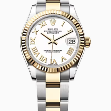 AR공장 롤렉스 레이디 데이저스트 31 옐로우골드콤비 화이트다이얼 로만인덱스 오이스터브레이슬릿