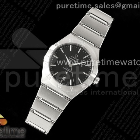 ASW공장 오메가 컨스텔레이션 39 스틸 블랙다이얼 브레이슬릿 Constellation 39mm SS ASWF 1:1 Best Edition Black Dial on SS Bracelet A8800