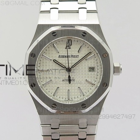 BP공장 오데마피게 로얄오크 점보 Audemars Piguet Royal Oak Jumbo 스틸 화이트다이얼