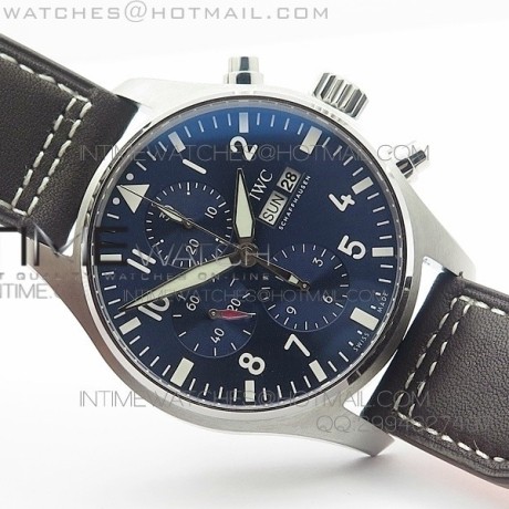 ZF공장 IWC 파일럿 크로노그래프 377714  IWC Pilot Chronograph Le Petit Prince Edition 377714 가죽줄