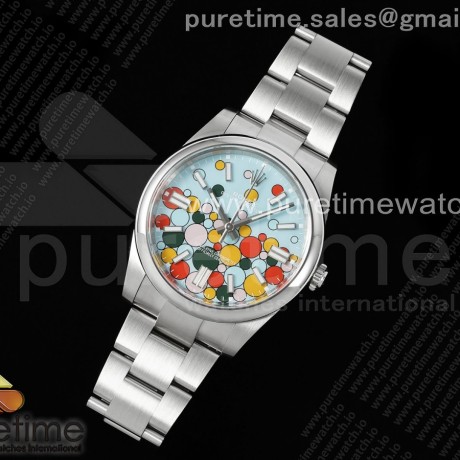 CLEAN공장 롤렉스 오이스터퍼페츄얼 41 셀레브레이션다이얼 브레이슬릿 클린공장 Oyster Perpetual 124300 41mm Clean 1:1 Best Edition 904L Steel Celebration Dial VR3230