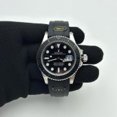 KF공장 롤렉스 요트마스터 42 스틸 블랙다이얼 러버스트랩  텅스텐 Yacht-Master 226659 KF 1:1 Best Edition YG Wrapped on Oysterflex Strap VR3235 (Gen Weight)