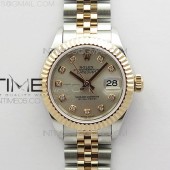 BP공장 롤렉스 데이저스트 28 로즈골드콤비 실버다이얼 2671 Datejust 28mm 279173 SS/RG BP Best Edition Silver Crystal Markers Dial on SS/RG Jubilee Bracelet ETA2671
