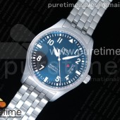 MK공장 v2 IWC 마크17 스틸 블랙다이얼 브레이슬릿 Mark XVII IW326504 Black Dial on SS Bracelet MIYOTA 9015