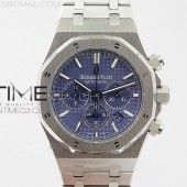 om공장 오데마피게 로얄오크 크로노그래프 스틸 블루다이얼 브레이슬릿 ROYAL OAK CHRONO 26320ST SS BLUE DIAL ON SS BRACELET A7750