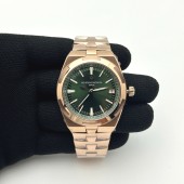 8F공장 바쉐론콘스탄틴 오버시즈 4500V 로즈골드금통 그린다이얼 브레이슬릿 Overseas 4500V RG 8F 1:1 Best Edition Green Dial on RG Bracelet A5100