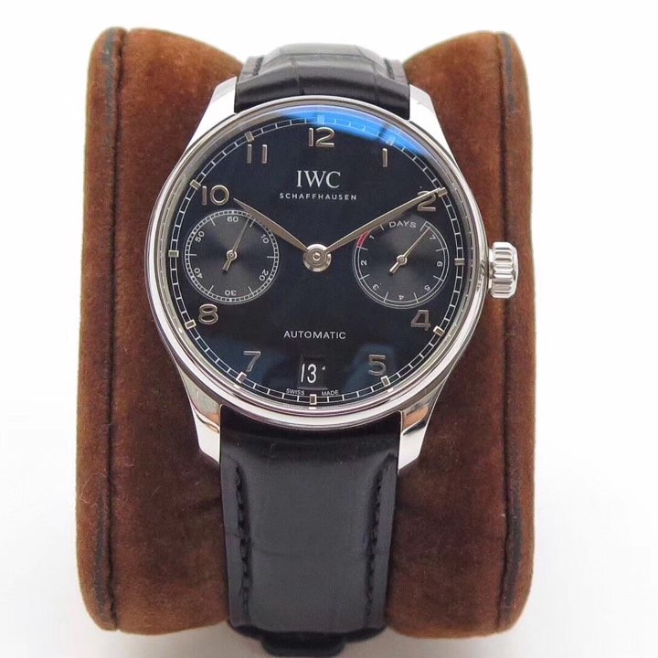ZF공장 V5 IWC 포르투기저500703 세븐데이즈 부엉이 IWC Portuguese 500703 Seven Days 스틸 블랙