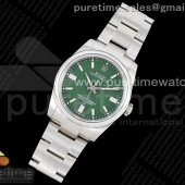 GM공장 롤렉스 오이스터 퍼페츄얼 36미리 그린다이얼 3230 Oyster Perpetual 36mm 126000 GMF 1:1 Best Edition 904L Steel Green Dial on SS Bracelet SA3230