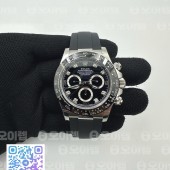 BT공장 롤렉스 세라믹 데이토나 블랙8P다이아몬드다이얼 러버스트랩 Daytona 116519 BTF 1:1 Best Edition Black Diamonds Dial on Oysterflex Rubber Strap SA4130