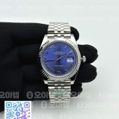 CLEAN공장 롤렉스 데이저스트 41 스틸 블루다이얼 로만인덱스 쥬빌레브레이슬릿 클린공장 Datejust 41 SS 904L Steel Clean 1:1 Best Edition Blue Roman Dial on Jubilee Bracelet VR3235