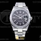 VS공장 롤렉스 데이저스트 41 그레이다이얼 3235 DJ2 41mm Oys Flt 904L SS/SS Grey/Stk VSF VS3235