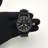 ZF공장 IWC 탑건 블랙세라믹케이스 블랙다이얼 블랙나일론스트랩 Pilot’s Watch Top Gun Black Ceramic IW326901 ZF 1:1 Best Edition on Black Nylon Strap A32111