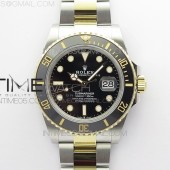 BP공장 41미리 흑콤 2813무브 28800진동 Submariner 41mm 126613 LN SS/YG BP Best Edition Black Dial on SS/YG Bracelet