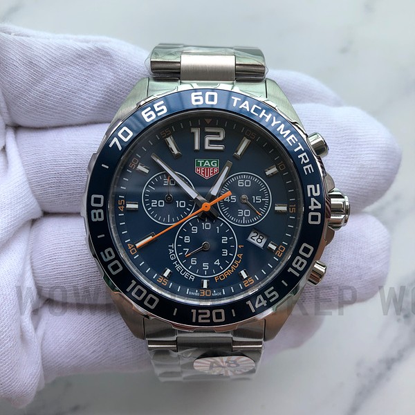 A8공장 태그호이어 포뮬러1 43MM  블루다이얼 쿼츠