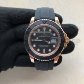 BP공장 롤렉스 요트마스터 에버로즈골드 로즈골드금통 러버스트랩 BPF Rolex Yachtmaster 40 Rosegold Rubber Strap
