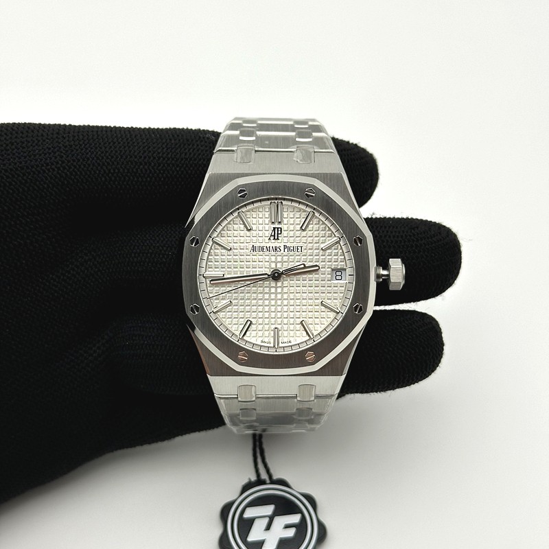 ZF공장 오데마피게 로얄오크 15500 화이트다이얼 브레이슬릿 Royal Oak 41mm 15500 SS/SS White ZF V3 A4302