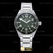 RXW공장 글라슈테오리지널 씨큐 39mm 그린다이얼 브레이슬릿 Spezialist SeaQ 39mm SS/SS Green RXW SW200
