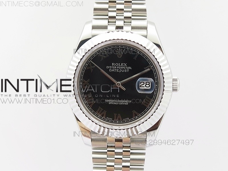 BP공장 V2 롤렉스 데이저스트2 스틸 블랙다이얼 로만인덱스 Rolex DateJust2 SS&Black Dial Roman Index 신형브레스렛