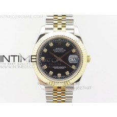 BP공장 V2 롤렉스 데이저스트2 콤비 블랙다이얼 텐포인트인덱스 Rolex DateJust2 SS&YG Black Dial 10Point Index 신형브레스렛