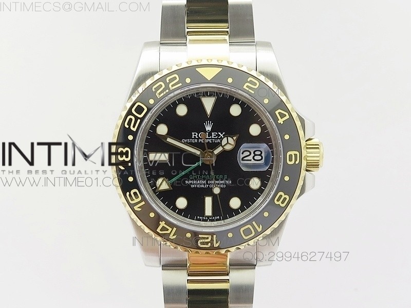 BP공장 롤렉스 GMT마스터2 도금 콤비 Rolex GMT-Master2 SS/YG