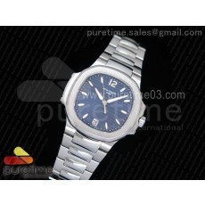 PF공장 파텍필립 노틸러스 레이디 7118 스틸 블루다이얼 Nautilus Jumbo Ladies 7118 Blue Textured Dial on SS Bracelet A324 Clone