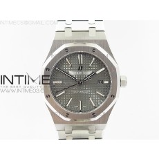 OM공장 오데마피게 로얄오크 15400 스틸 그레이다이얼 브레이슬릿 ROYAL OAK 41MM 15400  GRAY DIAL ON SS BRACELET A3120