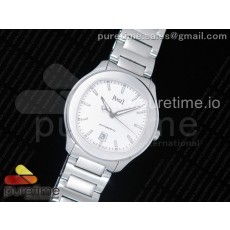 MK공장 피아제 폴로 42MM 스틸 화이트다이얼 브레이슬릿 Piaget Polo S 42mm SS White Textured Dial on SS Bracelet A1110P