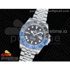 GM공장 롤렉스 GMT마스터2 BLRO 파워에이드 쥬빌레브레이슬릿 904 GMT-Master II 126710 BLNR 904L Steel Edition Black Dial on SS Jubilee Bracelet A2836