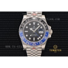 BP공장 롤렉스 GMT마스터2 블랙&블루 블랙다이얼 쥬빌레 GMT-Master II 126710BLNR BPF 1:1 904L Steel A3186