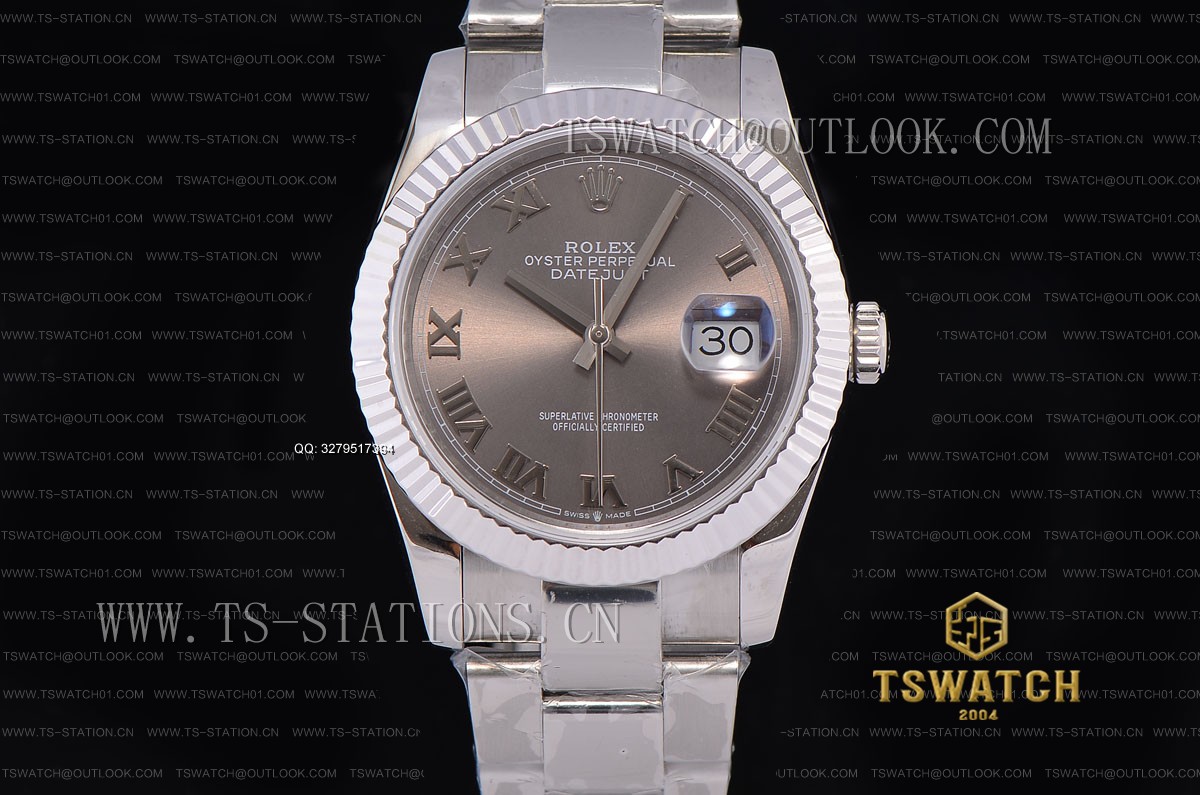 BP공장 데이저스트 36MM 그레이다이얼 브레이슬릿 Datejust 36mm BP High Grade Gray Dial SS Bracelet A2813