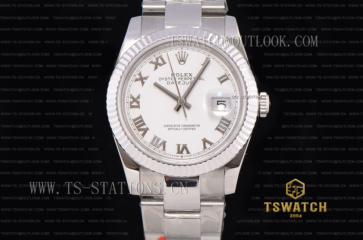 BP공장 데이저스트 36MM 화이트다이얼 브레이슬릿 Datejust 36mm BP High Grade White Dial SS Bracelet A2813