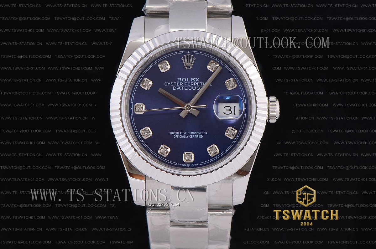 BP공장 데이저스트 36MM 블루다이얼 브레이슬릿 Datejust 36mm BP High Grade Blue Dial SS Bracelet A2813