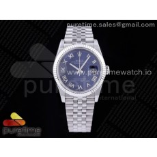 GM공장 롤렉스 데이저스트 36 블루다이얼 브레이슬릿3235 DateJust 36 SS 126234 904L Steel Blue Dial Roman Markers on Jubilee Bracelet SA3235