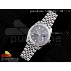 RE공장 롤렉스 데이저스트 41 그레이다이얼 브레이슬릿 New DateJust 41 126334 SS Gray Dial Stick Markers on Jubilee Bracelet A3235 Clone