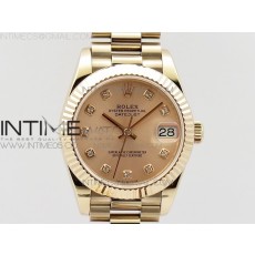 BP공장 롤렉스 데이저스트 31 로즈골드금통 로즈골드다이얼 브레이슬릿2813 Datejust 31mm 278275 RG RG Crystal Markers Dial on RG President Bracelet