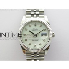 BP공장 롤렉스 데이저스트 41 자개다이얼 브레이슬릿3235 DateJust 41 126334 SS New Version White MOP Crystals Markers Dial on Jubilee Bracelet