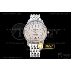 TF공장 브라이틀링 내비타이머 41MM 화이트다이얼 Navitimer 1 41mm SS/SS White TF A2824