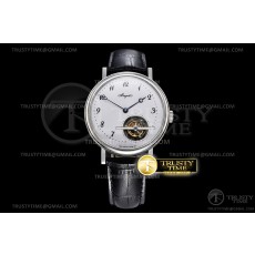 R8공장 클라시크 뚜르비용 화이트다이얼 가죽스트랩 Classique Tourbillon 5367 SS/LE Wht/Num R8F Asia Tourb