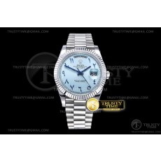 BP공장 롤렉스 데이데이트 40미리 아이스블루다이얼 2813 DayDate 40mm Flut Pres SS/SS I-Blue/Arab BPF A2813