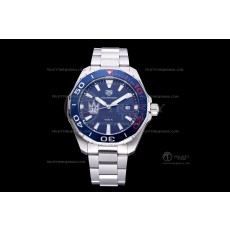 XT공장 아쿠아레이서 블루다이얼 쿼츠 Aquaracer 43mm Blk SS/SS Blue XTF S-Qtz