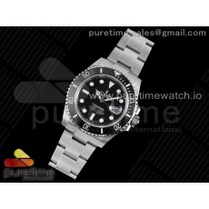 EW공장 롤렉스 서브마리너 41 블랙데이트 Submariner 41mm 126610 LN Black Ceramic EWF Black Dial on SS Bracelet A3235