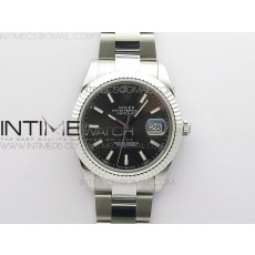 RO공장 롤렉스 데이저스트 41 그레이다이얼 DateJust 41MM 126334 904L SS ROF 1:1 Best Edition Gray Dial Stick Markers on SS Oyster Bracelet A3235