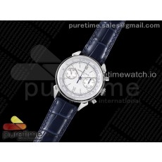 OX공장 히스토릭 화이트다이얼 가죽스트랩 Historiques 5000H SS OXF White Blue Dial on Blue Leather Strap A7750