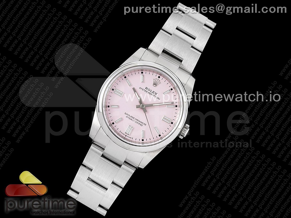 GM공장 오이스터 36미리 핑크다이얼 3230 Oyster Perpetual 36mm 126000 GMF 1:1 Best Edition 904L Steel Pink Dial on SS Bracelet SA3230