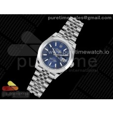 VS공장 롤렉스 데이저스트 41 블루다이얼 돔베젤3235 DateJust 41 126330 904L SS VSF 1:1 Best Edition Blue Dial on Jubilee Bracelet VS3235