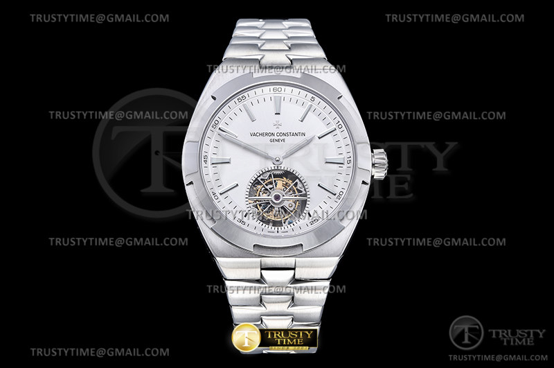 EUR공장 오버시즈 뚜르비용 화이트다이얼 Traditionnelle Tourbillon SS/SS Wht EURF Asia HW Tourb