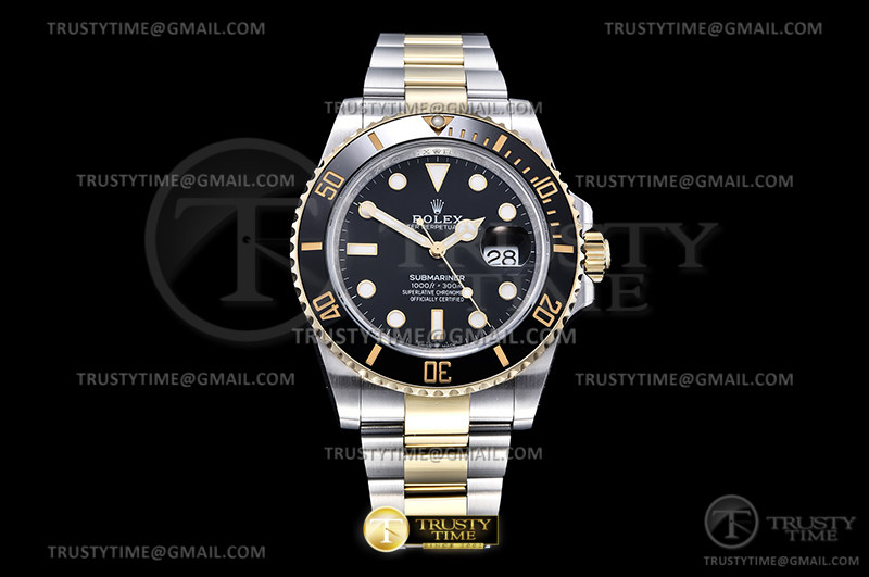 BP공장 롤렉스 서브마리너 흑콤 3235 Submariner 126613LN YG/SS Blk BPF A3235