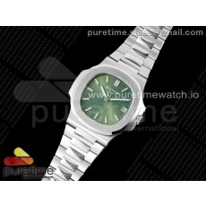 PP공장 V4 파텍필립 노틸러스 5711/A 스틸 그린다이얼 324CS Nautilus 5711/1A PPF 1:1 Best Edition Green Textured Dial on SS Bracelet 324CS V4 PPF공장