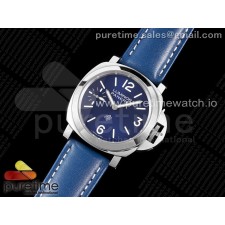 HW공장 파네라이 PAM1085 루미노르 파네라이 블루 가죽스트랩 PAM1085 SS HWF 1:1 Best Edition on Blue Leather Strap A6497