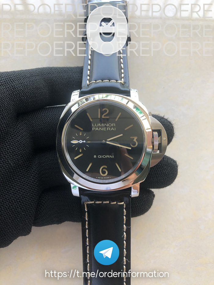 HW공장 파네라이 PAM915 루미노르 파네라이 블랙가죽스트랩 PAM915 SS HWF 1:1 Best Edition on Black Leather Strap Strap A6497